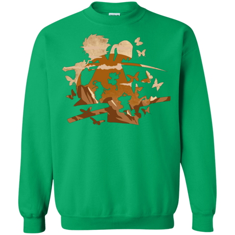 Sweatshirts Irish Green / Small Funky Samurais Crewneck Sweatshirt