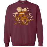 Sweatshirts Maroon / Small Funky Samurais Crewneck Sweatshirt