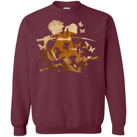 Sweatshirts Maroon / Small Funky Samurais Crewneck Sweatshirt
