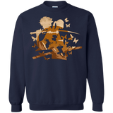 Sweatshirts Navy / Small Funky Samurais Crewneck Sweatshirt