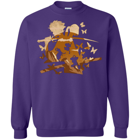 Sweatshirts Purple / Small Funky Samurais Crewneck Sweatshirt