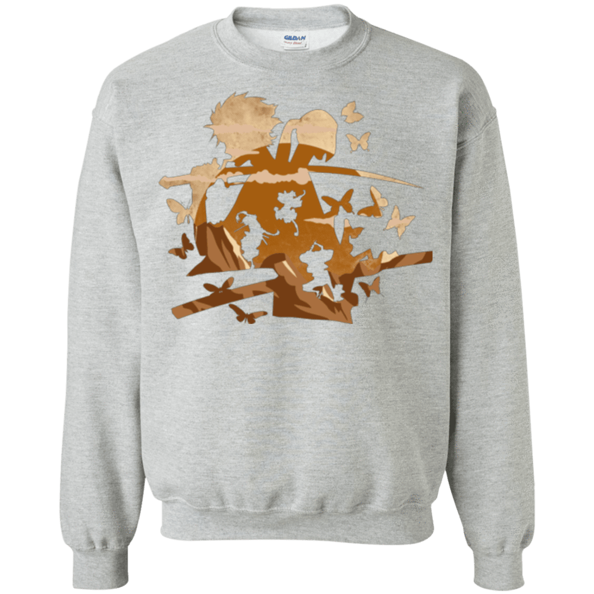 Sweatshirts Sport Grey / Small Funky Samurais Crewneck Sweatshirt