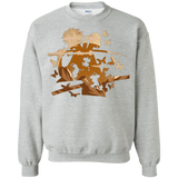 Sweatshirts Sport Grey / Small Funky Samurais Crewneck Sweatshirt