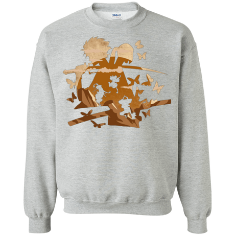 Sweatshirts Sport Grey / Small Funky Samurais Crewneck Sweatshirt