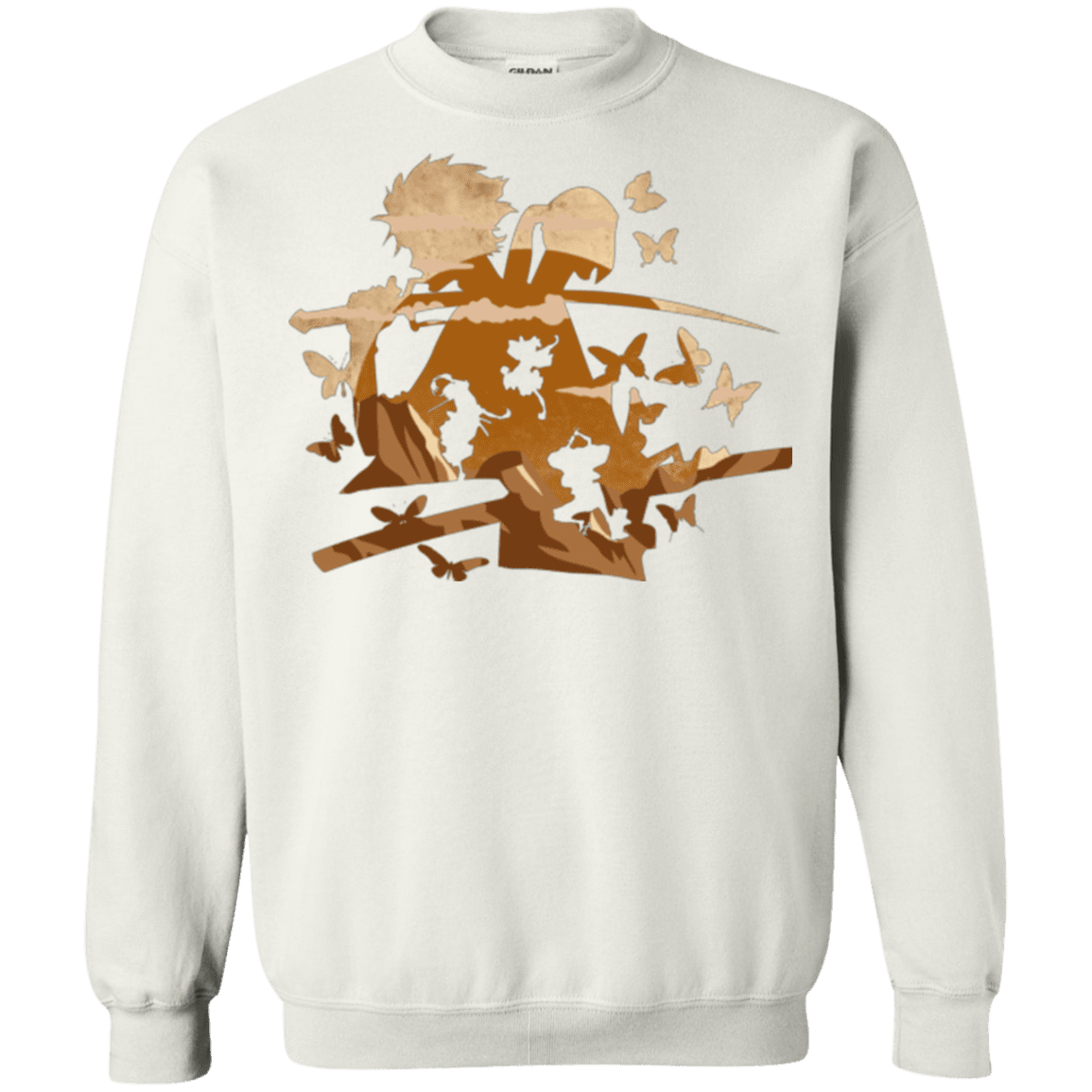 Sweatshirts White / Small Funky Samurais Crewneck Sweatshirt