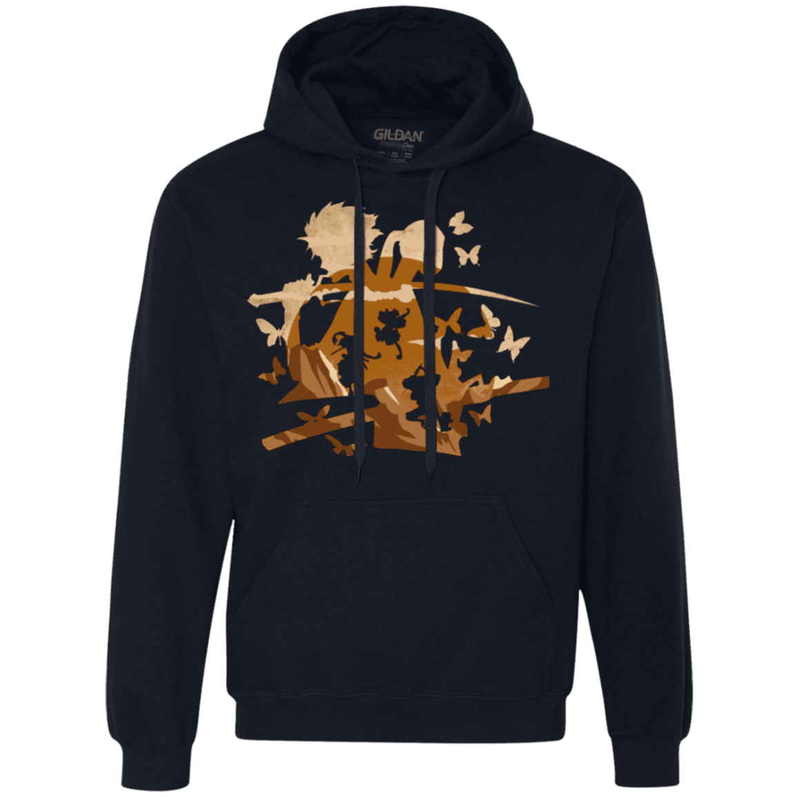 Sweatshirts Navy / Small Funky Samurais Premium Fleece Hoodie