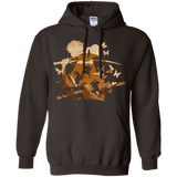 Sweatshirts Dark Chocolate / Small Funky Samurais Pullover Hoodie