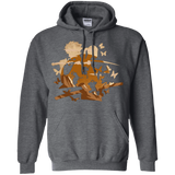 Sweatshirts Dark Heather / Small Funky Samurais Pullover Hoodie