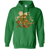 Sweatshirts Irish Green / Small Funky Samurais Pullover Hoodie