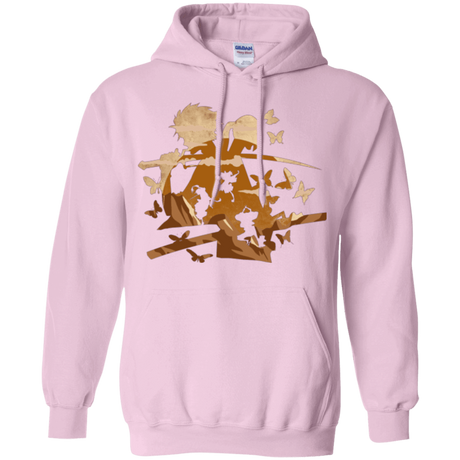 Sweatshirts Light Pink / Small Funky Samurais Pullover Hoodie