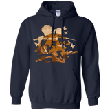 Sweatshirts Navy / Small Funky Samurais Pullover Hoodie