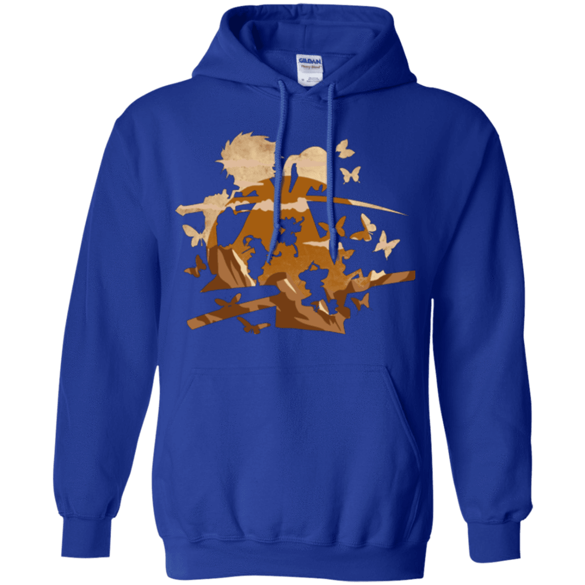 Sweatshirts Royal / Small Funky Samurais Pullover Hoodie
