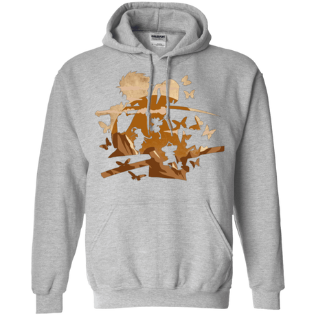 Sweatshirts Sport Grey / Small Funky Samurais Pullover Hoodie