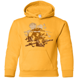 Sweatshirts Gold / YS Funky Samurais Youth Hoodie