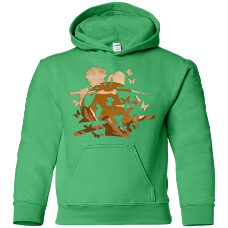 Sweatshirts Irish Green / YS Funky Samurais Youth Hoodie