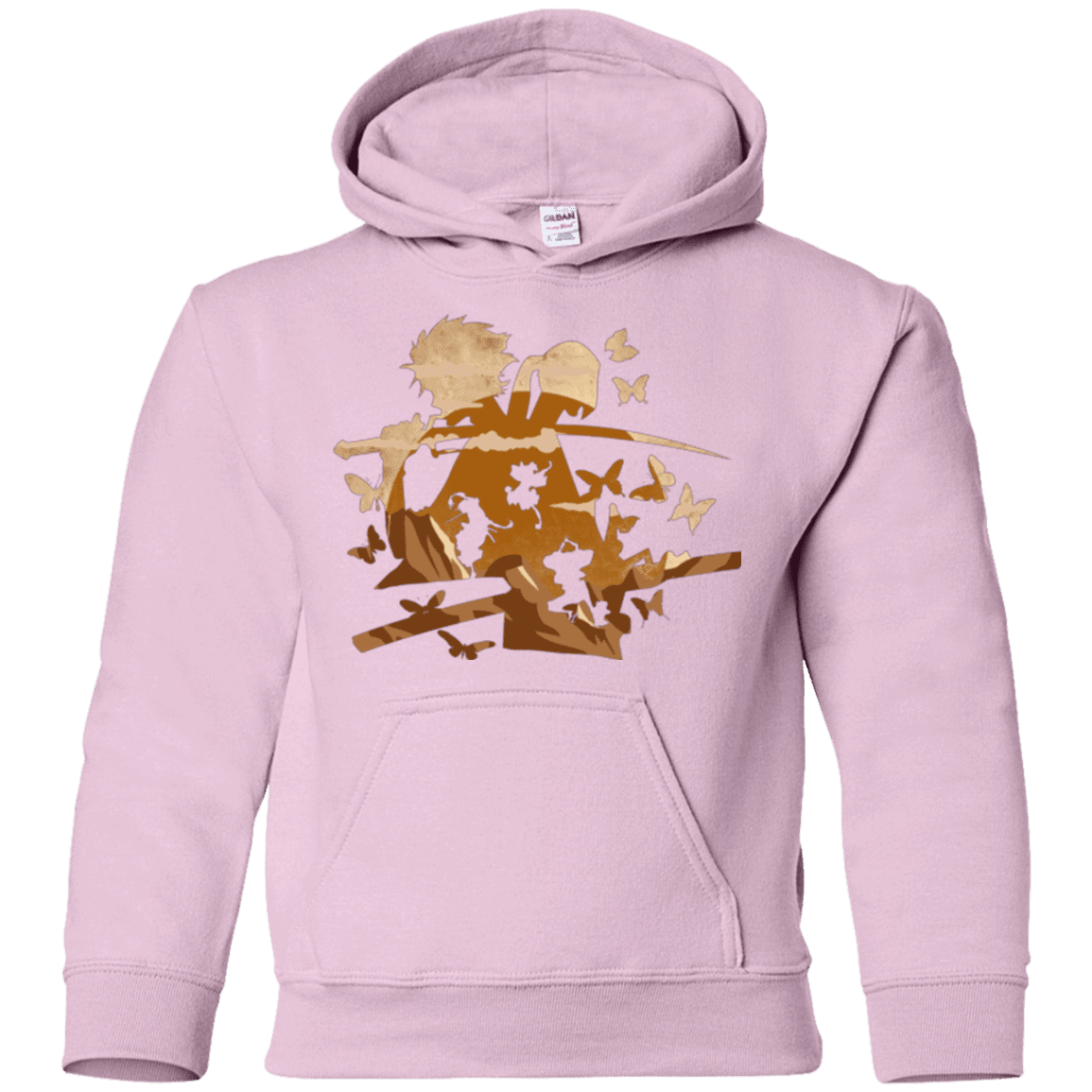 Sweatshirts Light Pink / YS Funky Samurais Youth Hoodie