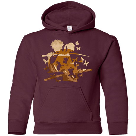 Sweatshirts Maroon / YS Funky Samurais Youth Hoodie