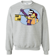 Sweatshirts Sport Grey / Small Funny Gun Crewneck Sweatshirt