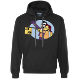 Sweatshirts Black / Small Funny Gun Premium Fleece Hoodie