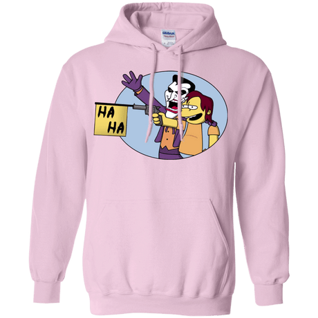 Sweatshirts Light Pink / Small Funny Gun Pullover Hoodie