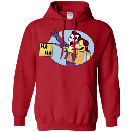 Sweatshirts Red / Small Funny Gun Pullover Hoodie