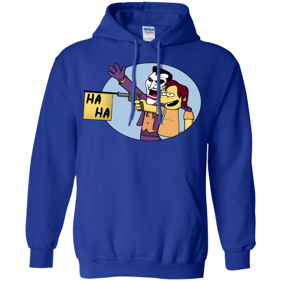 Sweatshirts Royal / Small Funny Gun Pullover Hoodie