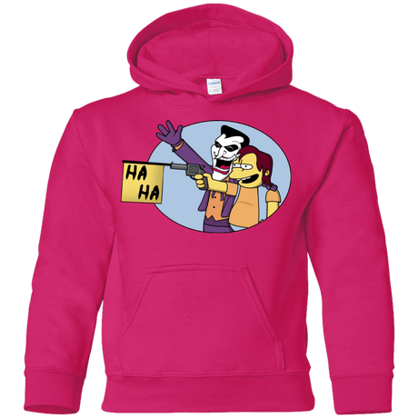 Sweatshirts Heliconia / YS Funny Gun Youth Hoodie