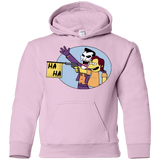 Sweatshirts Light Pink / YS Funny Gun Youth Hoodie