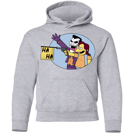 Sweatshirts Sport Grey / YS Funny Gun Youth Hoodie