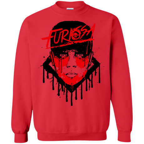 Sweatshirts Red / Small Furiosa Crewneck Sweatshirt