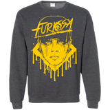 Sweatshirts Dark Heather / Small Furiosa Yellow Crewneck Sweatshirt