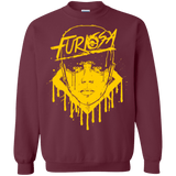 Sweatshirts Maroon / Small Furiosa Yellow Crewneck Sweatshirt