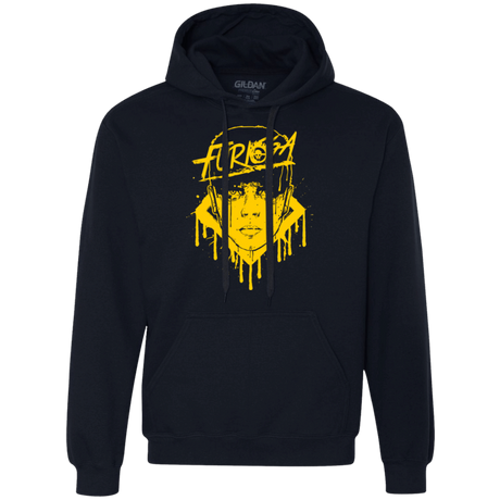 Sweatshirts Navy / Small Furiosa Yellow Premium Fleece Hoodie