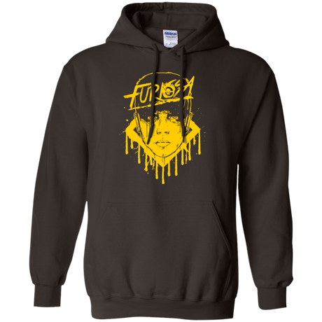 Sweatshirts Dark Chocolate / Small Furiosa Yellow Pullover Hoodie