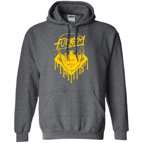 Sweatshirts Dark Heather / Small Furiosa Yellow Pullover Hoodie