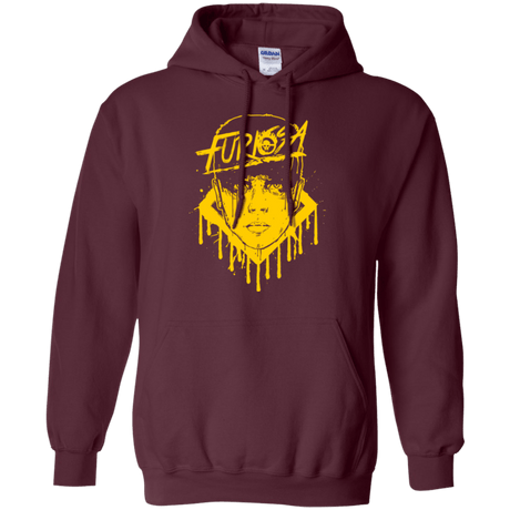 Sweatshirts Maroon / Small Furiosa Yellow Pullover Hoodie