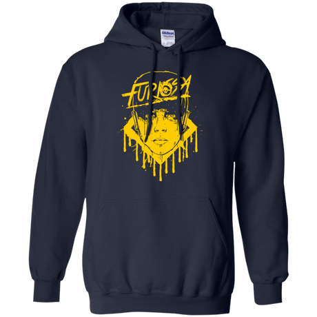 Sweatshirts Navy / Small Furiosa Yellow Pullover Hoodie