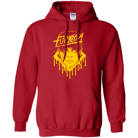 Sweatshirts Red / Small Furiosa Yellow Pullover Hoodie