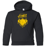 Sweatshirts Black / YS Furiosa Yellow Youth Hoodie