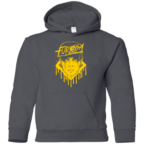 Sweatshirts Charcoal / YS Furiosa Yellow Youth Hoodie