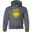 Sweatshirts Dark Heather / YS Furiosa Yellow Youth Hoodie