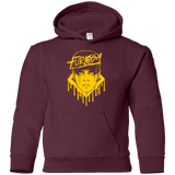 Sweatshirts Maroon / YS Furiosa Yellow Youth Hoodie