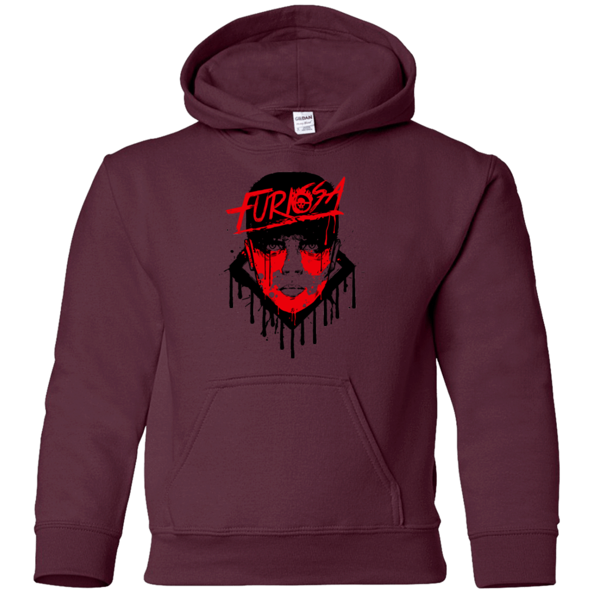 Sweatshirts Maroon / YS Furiosa Youth Hoodie