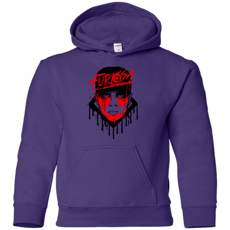 Sweatshirts Purple / YS Furiosa Youth Hoodie