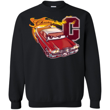 Sweatshirts Black / Small Fury And Fire Crewneck Sweatshirt