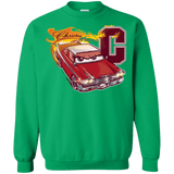 Sweatshirts Irish Green / Small Fury And Fire Crewneck Sweatshirt