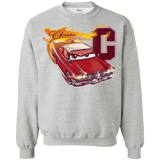 Sweatshirts Sport Grey / Small Fury And Fire Crewneck Sweatshirt