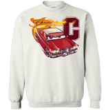 Sweatshirts White / Small Fury And Fire Crewneck Sweatshirt