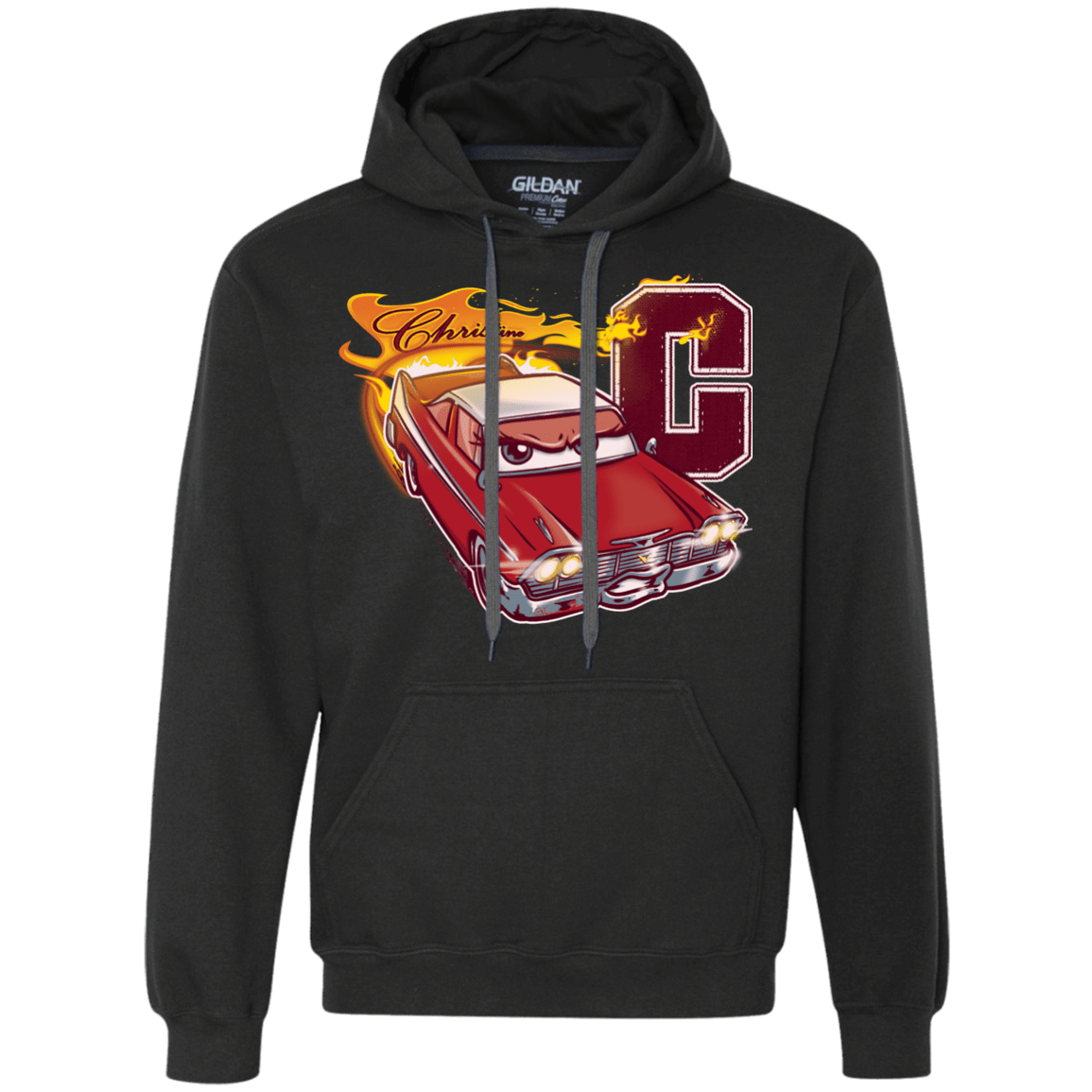 Sweatshirts Black / Small Fury And Fire Premium Fleece Hoodie