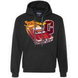 Sweatshirts Black / Small Fury And Fire Premium Fleece Hoodie